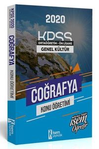 2020 KPSS Ortaöğretim Ön Lisans Coğrafya Konu Öğretimi 