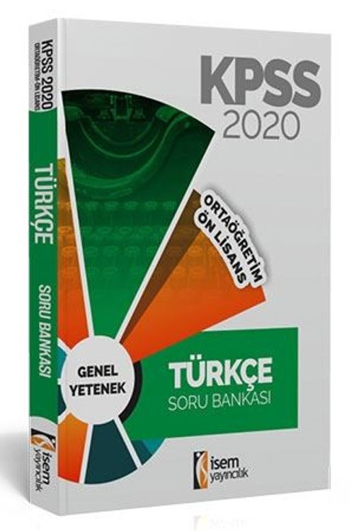 2020 KPSS Ortaöğretim Ön Lisans Türkçe Tamamı Çözümlü Soru Bankası 
