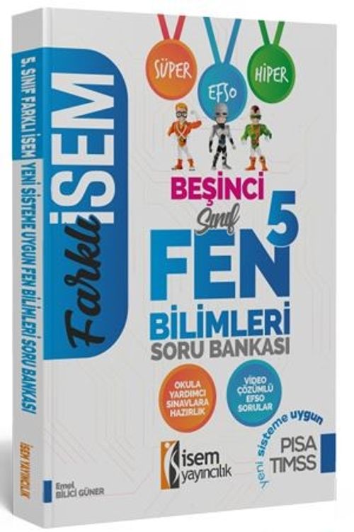 2020 Farklı İsem 5. Sınıf Fen Bilimleri Soru Bankası 