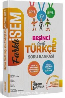 2020 Farklı İsem 5. Sınıf Türkçe Soru Bankası
