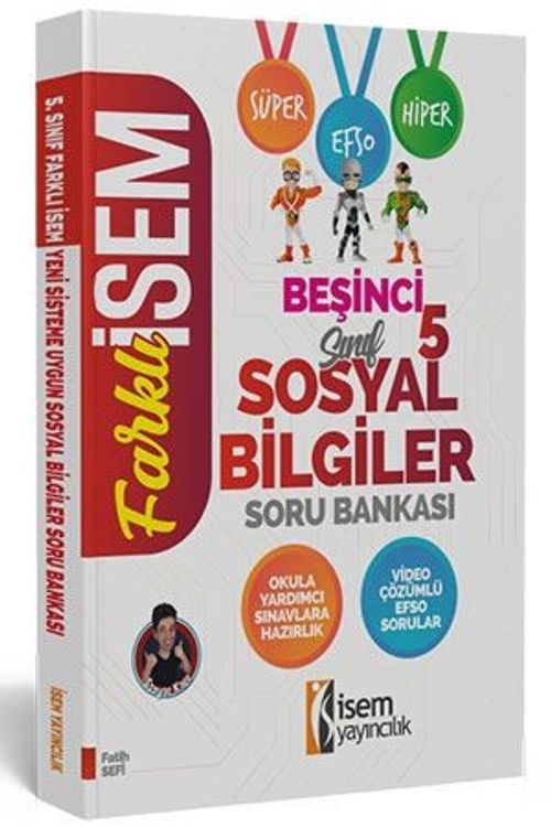 2020 Farklı İsem 5. Sınıf Sosyal Bilgiler Soru Bankası 