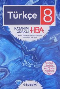 8. Sınıf Türkçe Kazanım Odaklı Hepsi 1 Arada