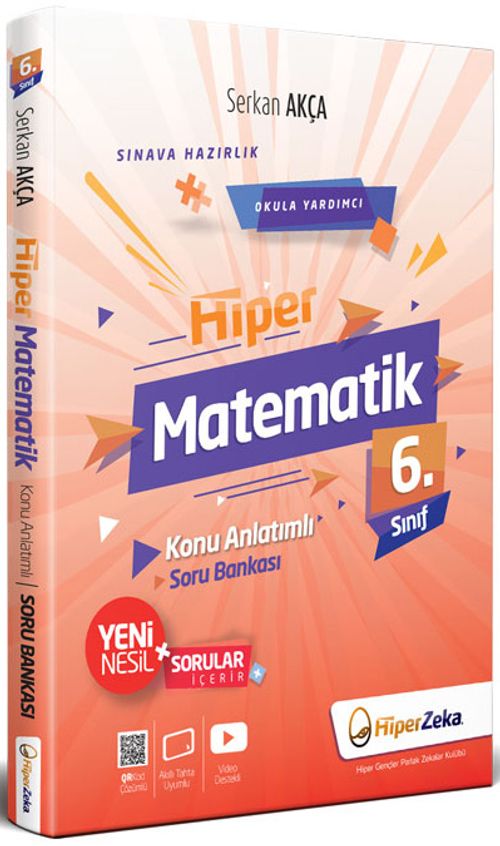 6. Sınıf Hiper Matematik Konu Anlatımlı Soru Bankası 