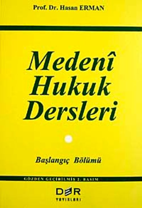 Medeni Hukuk Dersleri