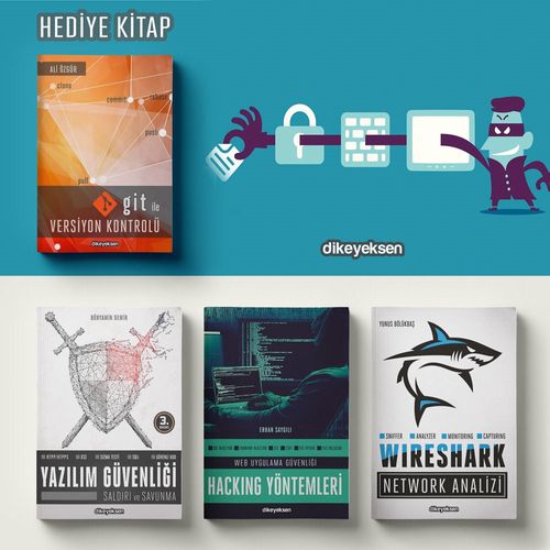 Siber Güvenlik ve Eğitim Seti (4 Kitap 3+1)