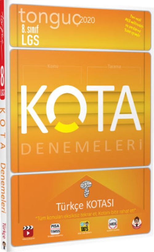 8. Sınıf LGS Kota Denemeleri Türkçe Kotası