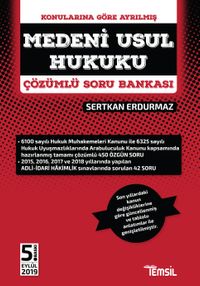 Medeni Usul Hukuku  Çözümlü Soru Bankası