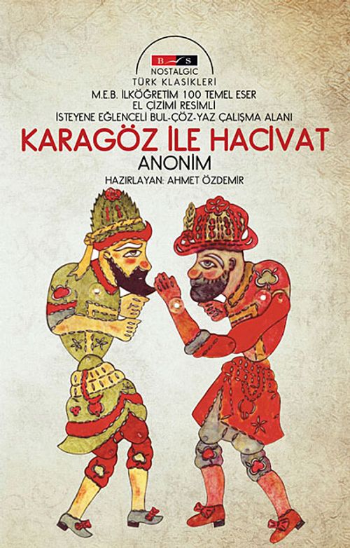 Karagöz ile Hacivat (Nostalgic) / İsteyene Eğlenceli Bul Çöz Yaz Çalışma Alanı