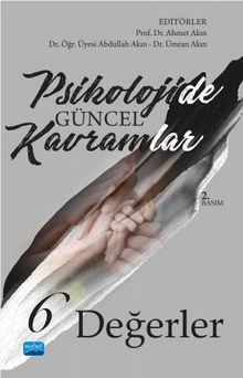 Psikolojide Güncel Kavramlar -6 & Değerler