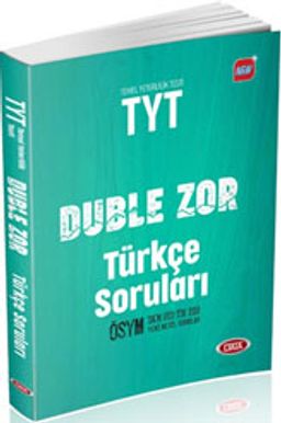 TYT Duble Zor Türkçe Soruları 