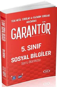 5. Sınıf Garantör Sosyal Bilgiler Soru Bankası