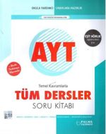 AYT Tüm Dersler Soru Kitabı Eşit Ağırlık