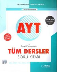 AYT Tüm Dersler Soru Kitabı Eşit Ağırlık