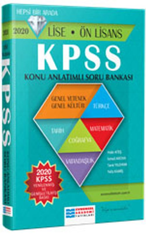 KPSS Lise-Ön Lisans Konu Anlatımlı Soru Bankası