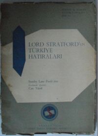 Lord Stratford'un Türkiye Hatıraları Kod: 6-E-25