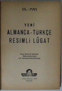 Yeni Almanca-Türkçe Resimli Lugat Kod: 8-G-10