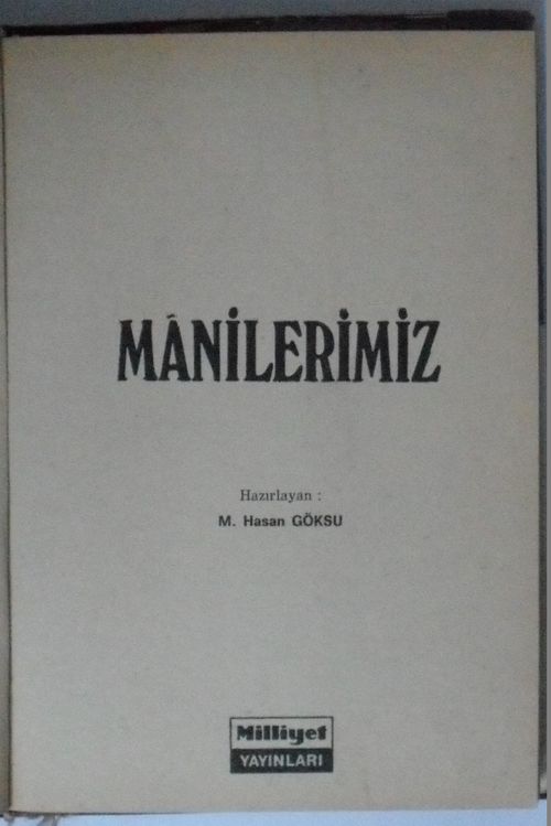 Manilerimiz Kod: 8-G-7