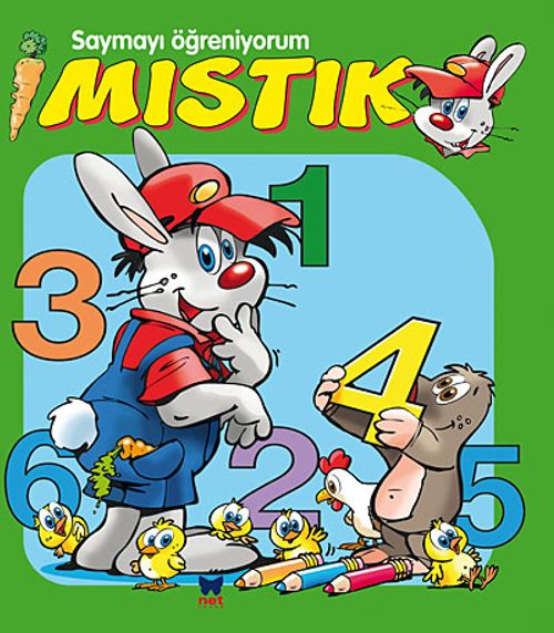 Saymayı Öğreniyorum / Mıstık Serisi  (Yeşil Kitap)