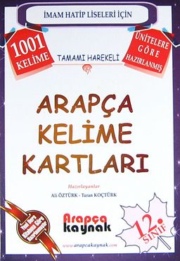 12. Sınıf Arapça Kelime Kartları (İmam Hatip Liseleri İçin)