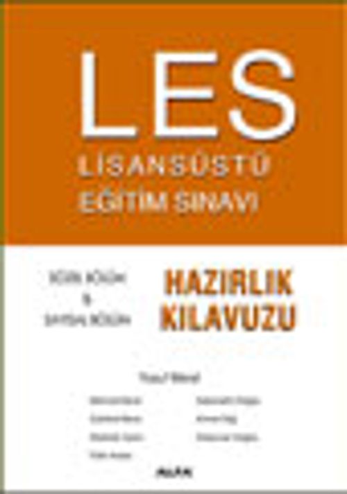 Les Lisansüstü Eğitim Sınavı Hazırlık Kılavuzu-2004 Komisyon