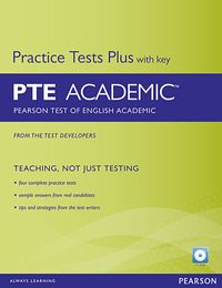 Pte Academic Practice Tests Plus With Key (Cd'li)