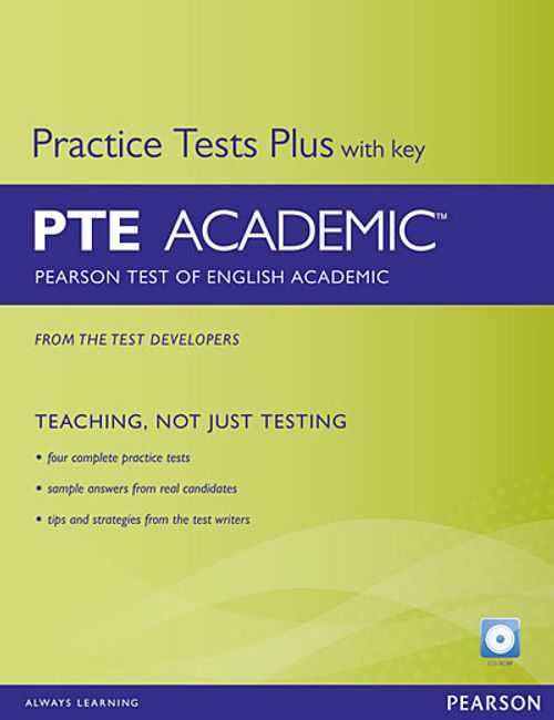 Pte Academic Practice Tests Plus With Key (Cd'li)