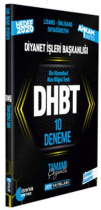 2020 DHBT AHKAM SERİSİ Tüm Adaylar Tamamı Çözümlü 10 Deneme