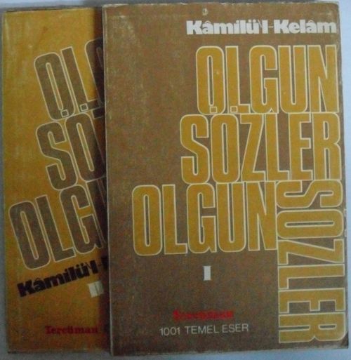 Olgun Sözler / Kamilü'l-Kelam / 2 cilt Kod:T-51