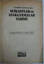 Suikastlar ve Ayaklanmalar Tarihi Kod: 5-G-43