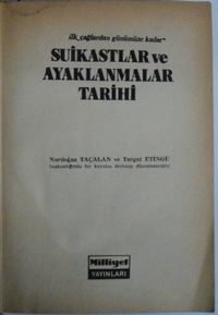Suikastlar ve Ayaklanmalar Tarihi Kod: 5-G-43