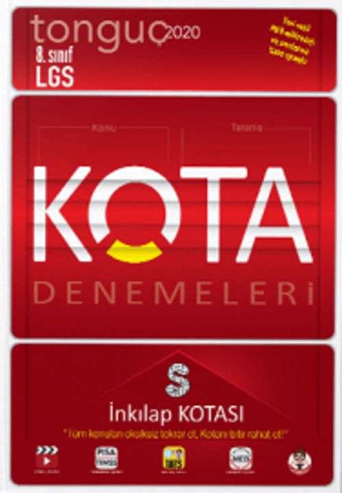 8. Sınıf LGS Kota Denemeleri İnkılap Kotası