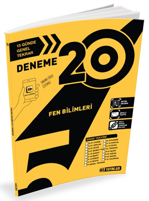 5. Sınıf Fen Bilimleri 20 Deneme