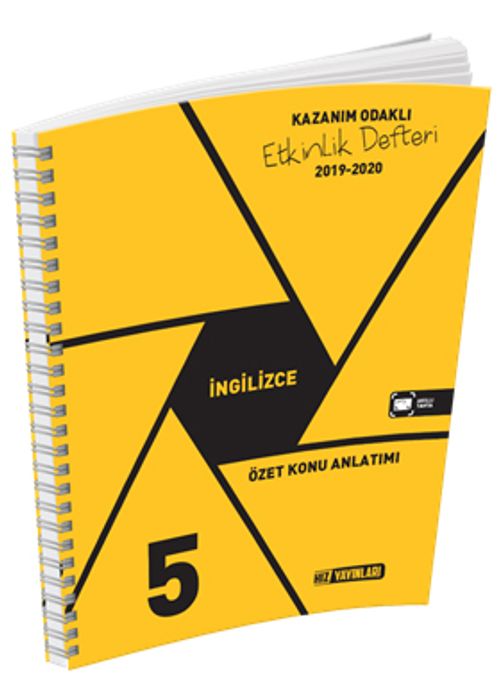 5. Sınıf İngilizce Özet Konu Anlatımı Etkinlik Kitabı