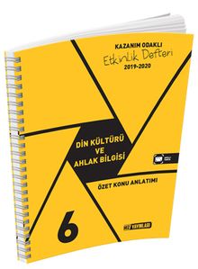 6. Sınıf Din Kültürü ve Ahlak Bilgisi Özet Konu Anlatımı Etkinlik Kitabı