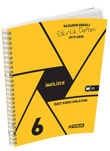 6. Sınıf İngilizce Özet Konu Anlatımı Etkinlik Defteri