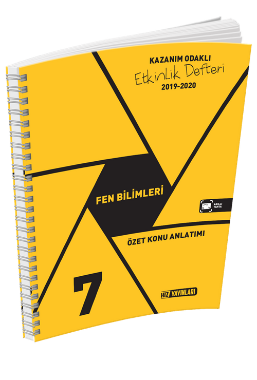 7. Sınıf Fen Bilimleri Özet Konu Anlatımı Etkinlik Kitabı