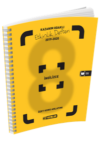 8. Sınıf İngilizce Özet Konu Anlatımı Etkinlik Defteri