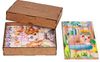 Montessori Ahşap Zeka Oyunları / w-Multi Puzzle - Block