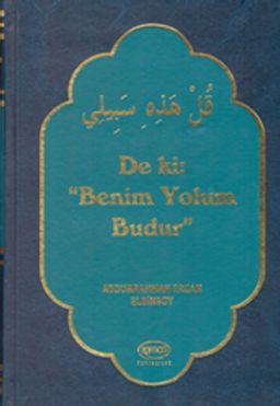 De Ki: Benim Yolum Budur (2 Cilt)