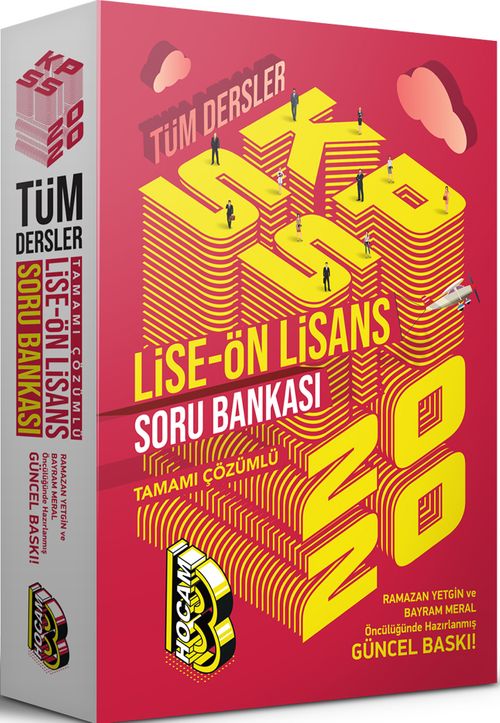 2020 KPSS Lise Ön Lisans GY-GK Tamamı Çözümlü Soru Bankası