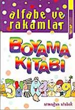 Alfabe ve Rakamlar Boyama Kitabı