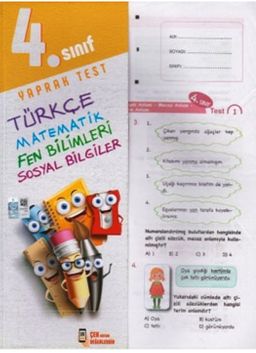 4.Sınıf Tüm Dersler Yaprak Test