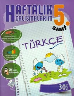 5.Sınıf Türkçe Haftalık Çalışmalarım 30 Hafta  