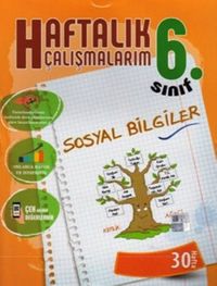 6.Sınıf Sosyal Bilgiler Haftalık Çalışmalarım 30 Hafta
