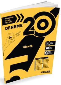 5. Sınıf Türkçe 20’li Deneme
