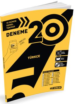 5. Sınıf Türkçe 20’li Deneme