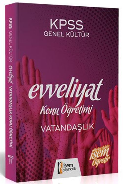 2020 KPSS Evveliyat  Vatandaşlık Konu Öğretimi