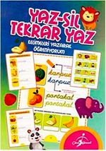 Yaz-Sil Tekrar Yaz - Kelimeleri Yazarak Öğreniyorum