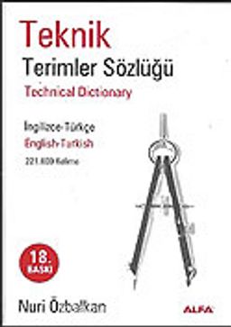 Teknik Terimler Sözlüğü İngilizce-Türkçe