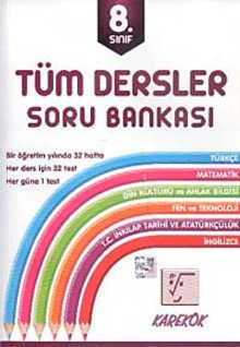 8. Sınıf Tüm Dersler Soru Bankası